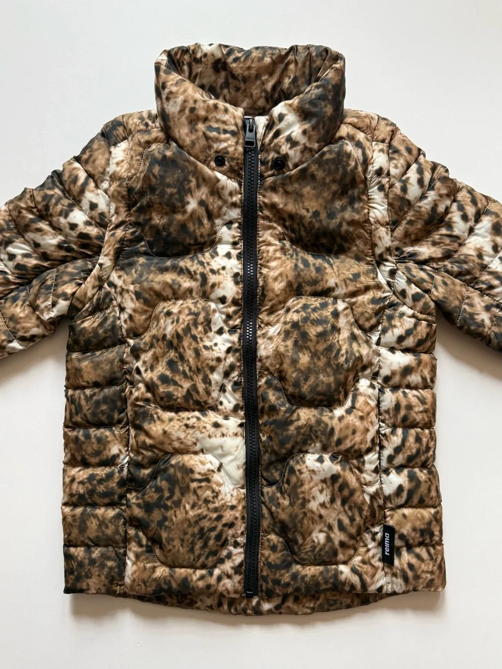 Reima x WWF Girls Veke Ilves Jacket, Lynx Print - Size 6Y